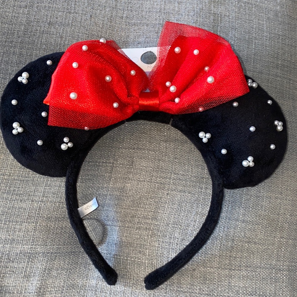 Disney Minnie Mouse Pearl Ears Headband